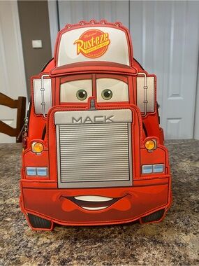 Loungefly Disney Pixar Mack Truck Cosplay Mini Backpack. NWT